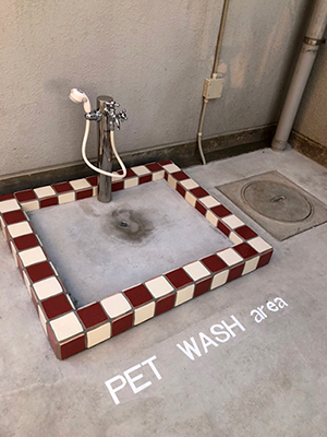 ペット用シャワー