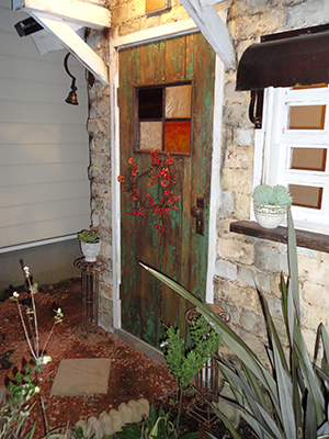 ガーデンシェッドのドア